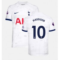 Camisa de Futebol Tottenham Hotspur James Maddison #10 Equipamento Principal 2023-24 Manga Curta